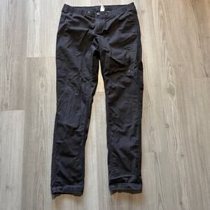 Women’s Vuori Charcoal Gray Ripstop Casual Active Outdoor Hiking Pants Sz XL